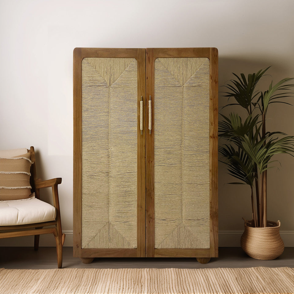 Acacia Wood Armoire