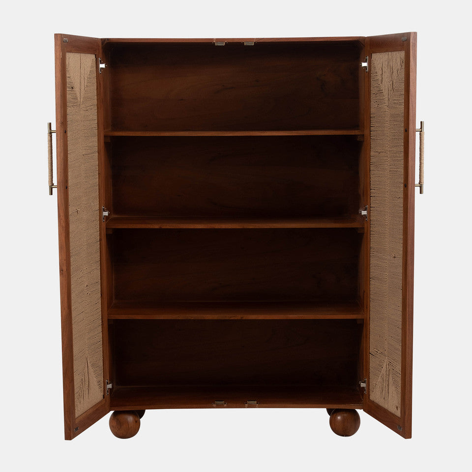 Acacia Wood Armoire