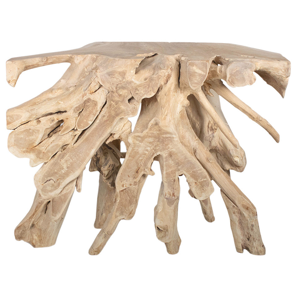Teakwood Console Table, Natural