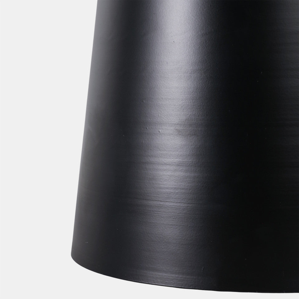 Metal Accent Table Marble Top