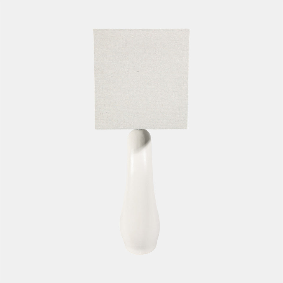 Open Cutout Oval Table Lamp