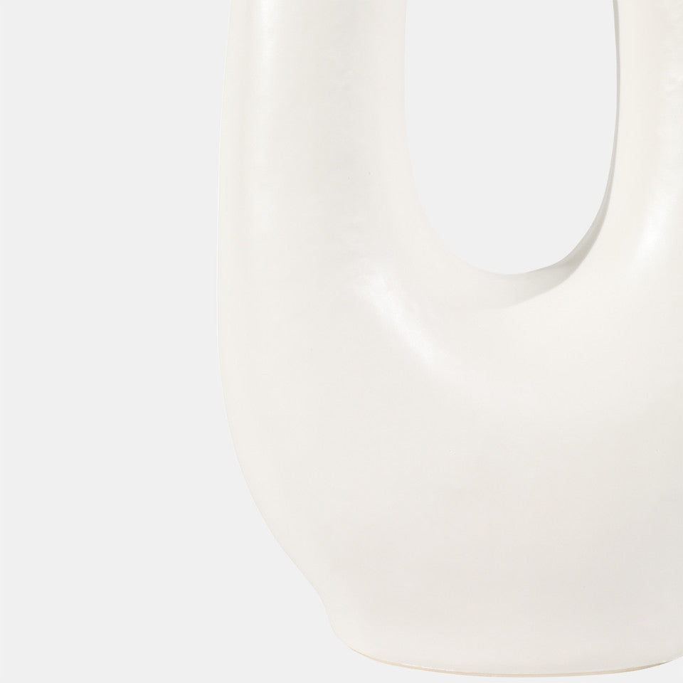 Open Cutout Oval Table Lamp