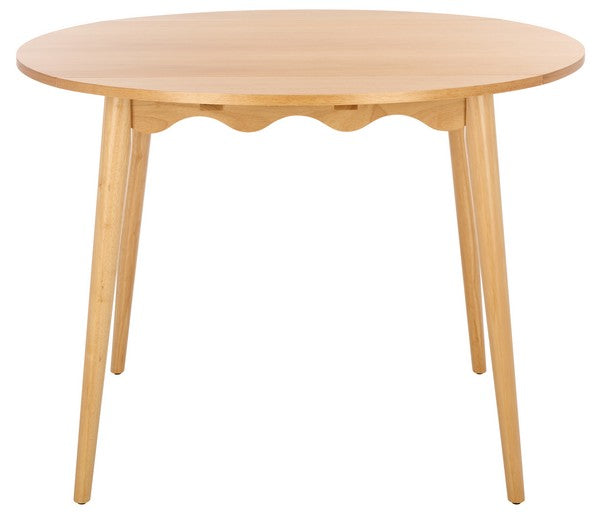 Roma Rnd Drop Leaf Scallop Table